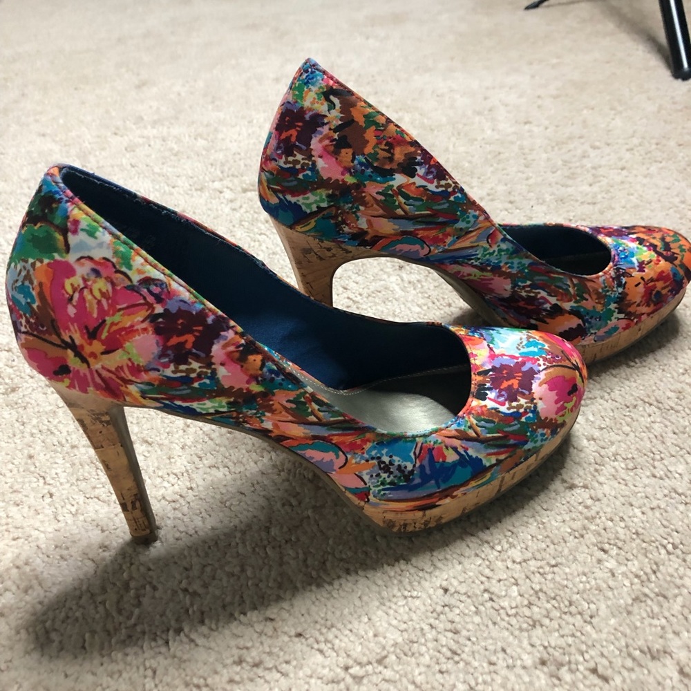 Cork heels